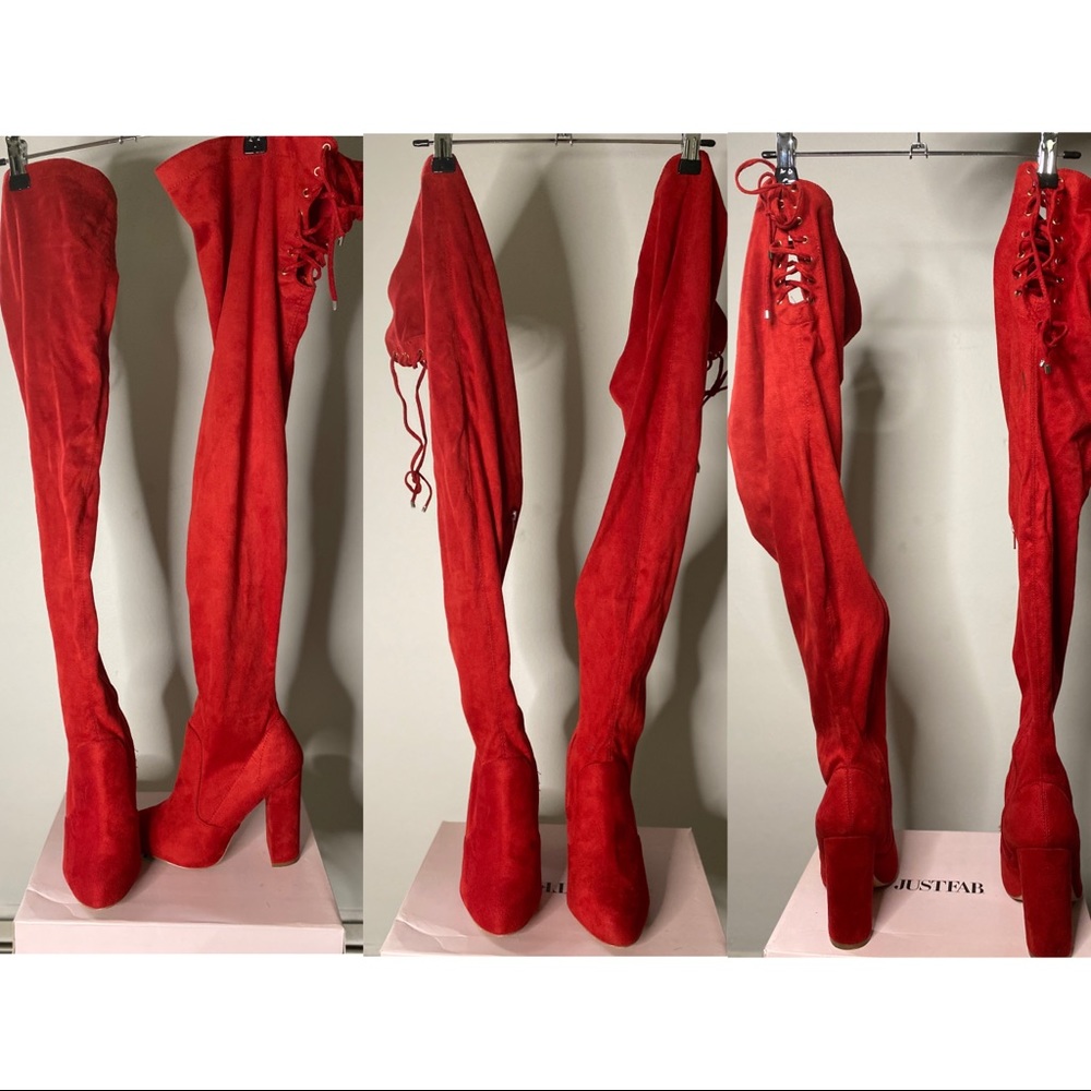 Over the knee boot